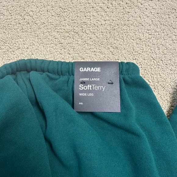 Garage green Wide-Leg sweatpants - Picture 6 of 6